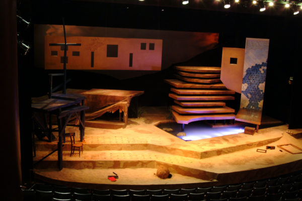Theater Set with Real Pond
